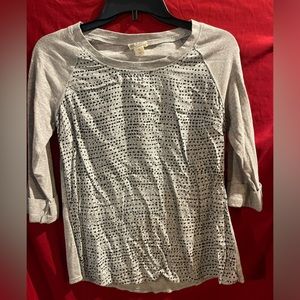 Converse gray blouse